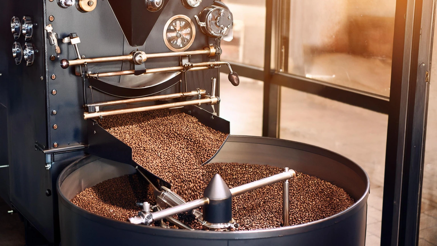 Mesin Panggang Kopi untuk Mengurangi Waktu Produksi di Malang