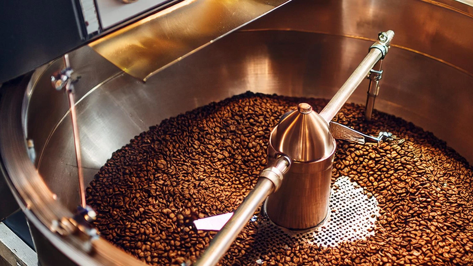 Mesin roasting kopi berkualitas tinggi di Malang