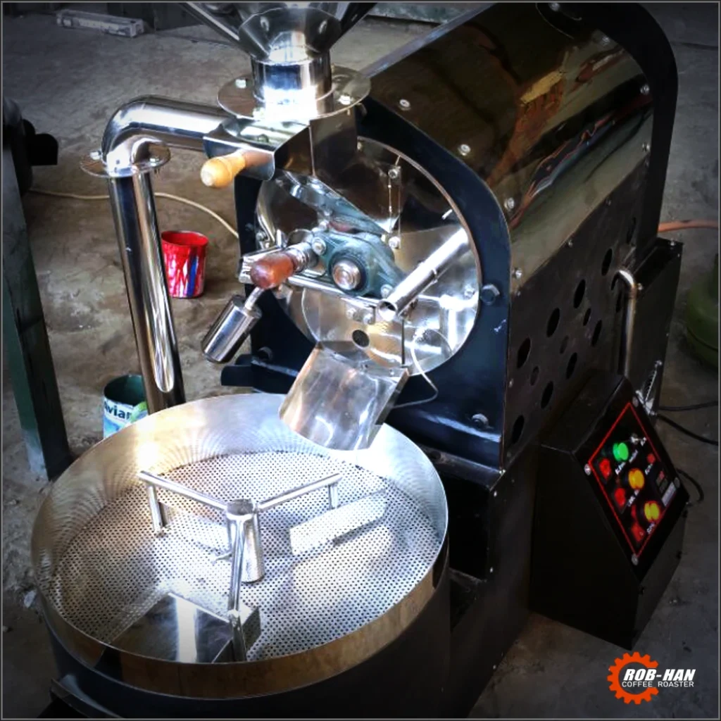 Mesin Roasting Kopi Terbaik untuk Kafe dari Robhan Coffee Roaster Malang