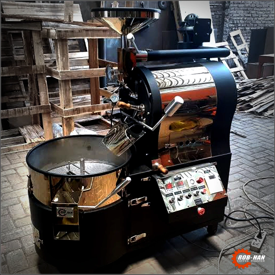 Review Mesin Sangrai Kopi Gold Series 25kg per batch Robhan Coffee Roaster